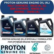 PROTON GENUINE ENGINE OIL FULLY SYNTHETIC (5W30) / SEMI SYNTHETIC (10W30) / MINERAL (15W40) - 4 LITR