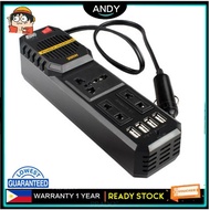 200W Mini Car Vehicle Inverter DC 12V to AC 220V High-power Power Inverter