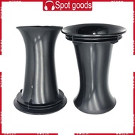 WIN 99x160mm Black Plastic Speaker Port Subwoofer Bass for Reflex Inverted Tube for Loudspeaker 2PCS