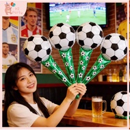 Soccer Themed Balloon Wand:  Celebration Handheld Prop