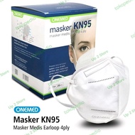 Onemed Mask Kn95 4Ply Contents 20/ Medical Mask Earloop Kn95/Surgical Mask~