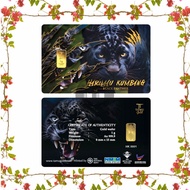 1g Gold Bar Tamu Gold – Harimau Kumbang Edition
