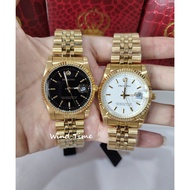 PROKING Jam Tangan Lelaki – Elegant Gold Stainless Steel Watch with Date