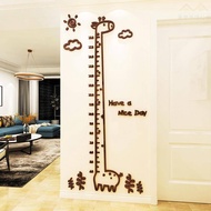 Kids Height Measurement Height Measurement Giraffe Height Wall Sticker Acrylic Baby Height Measureme