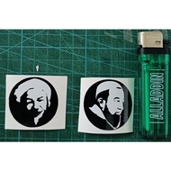 sticker nik aziz atau ustaz azhar idrus uai yamaha honda y15