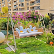 Outdoor Outdoor Courtyard Swing Outdoor Garden Terrace Household Courtyard Swing Chair Double Courty