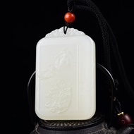 秒殺價 天然新疆和田玉羊脂玉觀音吊墜