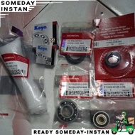 HB204- HONDA pulley axle package BEAT fi vario 110 scoopy fi spacy fi rough starter + bearing 6204 +