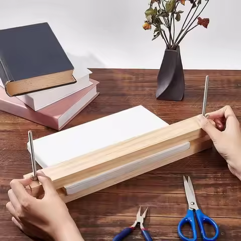 Durable Multifunctional Flat Paper Press Machine Sturdy Portable Binding Machines Convenient Practic