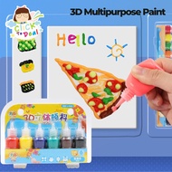 CTD 3D Multipurpose Paint Art Paint DIY Glue Magic Paint Glitter / Puffy Paint