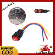 1pcs Universal Motorcycle HAZARD SWITCH