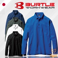 [BURTLE] Long Sleeve Polo Shirt 715 Unisex Size S, M, L, LL, 3L - Various Colors