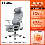 Hbada P2 Ultra Ergonomic Office Chair Gaming Chair with 5D Lumbar Support & 6D Wide Armrests Office 