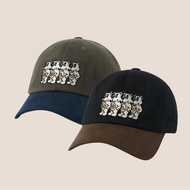 ADLV AC Bear Embroidery Two Tone Ball Cap Acme De La Vie