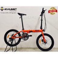 🔥FREE SHIPPING🔥20" 20INCH Folding Bike / Basikal Lipat - CAMP X-LITE Z10 ( 20 Speed )