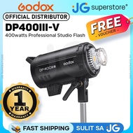 Godox DP400III-V DP400IIIV Studio Strobe Flash Light 400W with 2.4GHz Wireless X & Bowens Mount