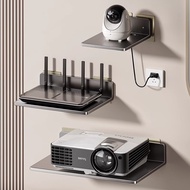 Perforation-free Projector Bracket Wall-Mounted Shelf Wall-Mounted Router Rack TV Top Box Support Shelf