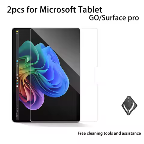 2PCS Tempered Glass Protective For Microsoft tablets Surface Go/GO2/GO3/GO4 High-Definition Scratch-