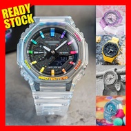 G SHOCK TMJ BLACK MURAH - JAM TMJ RAINBOW GA2100 JAM LELAKI PEREMPUAN GSHOCK CASIO JAM MURAH TOOLS