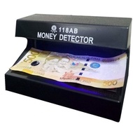 118-AB MONEY DETECTORElectronic UV Light Money Detector Bill Currency Checker