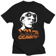 Men's Cotton Suit Classic Sci-Fi Movie Character 1.21 Gigawatt Fun Top T-Shirt Loose