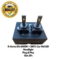 D-Series D1s D2s D2r D3s D4s D4r D5s D8s 6000K + 380% Car Hid LED Headlight  Plug & Play 2Pc