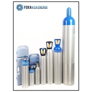 Tabung Cylinder Oxygen Oksigen o2 Portable Medis Medical 0.25 m3 -