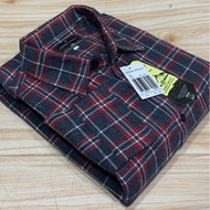 KEMEJA Hem Flannel Shirt jumbo size 2XL-4XL Long Sleeve