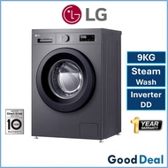 LG FB1209S6M 9KG / FB1209S5W 9KG / FB1208S6W 8KG  Inverter Front Load Washing Machine Mesin Basuh