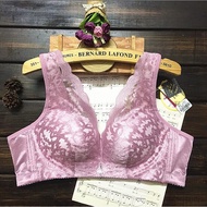 ❤️❤️ [Ready Stock] women bra wireless thin cup lace bra deep V shape lingerie bra WL-2376