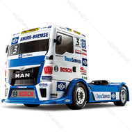 TAMIYA 1/14 R/C 4WD Team Hahn Racing MAN TGS (TT-01 Type-E Chassis) 58632 58632A