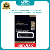 USB 3.2 SanDisk Extreme Pro CZ880 128GB 420MB/s - Nhất Tín Computer