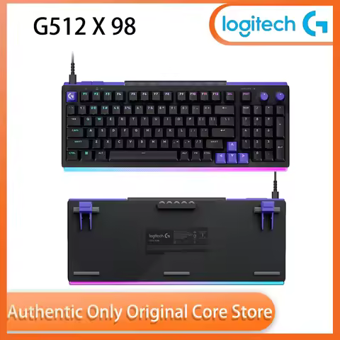 G512X 98 Logitech (G) mechanical magnetic axis full keyboard gaming office part hot swappable wired 