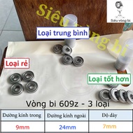 [3 types] Bearing - Bearing code 609z size 9x24x7mm - Chinese OEM product - 3 optional classificatio