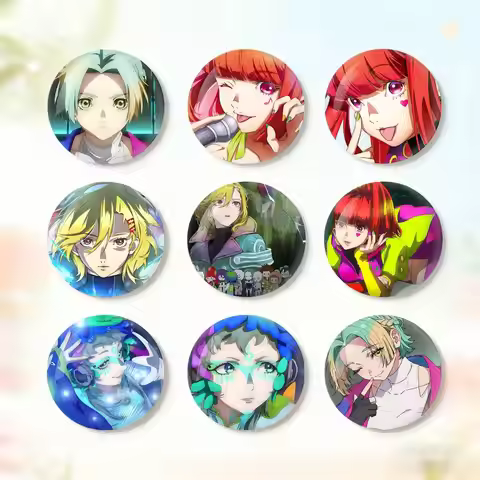 G-Game GNOSIA Anime Badge Creative Pins Brooch for Bag Clothes Hat Decor Gifts Fans Collect