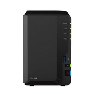 Synology DiskStation DS218+ Mini Desktop NAS Server, Intel Celeron J3355 Dual-Core, 6GB DDR3L SDRAM,