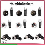 EBINLPH M12 Sensor Connector, Connector Sensor Plug M12 Aviation Plug, M12 Sensor Cable Connector Wa