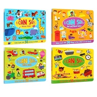 📚 I CAN SEE Life discovery Board Books 生活大发现 (4册) by I am a Bookworm