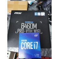 Intel I7-10700F and Msi B460M Pro-VDH Wifi