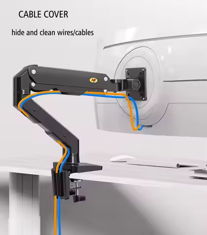 NB G60 Mechanical Spring Arm 27-45 Inch 5-16kg Curved Arc Screen Desktop Monitor Holder Ultra Wide M