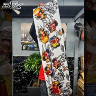 Set Tem One Piece - Monkey D. Luffy | Dán Trang Trí Che Trầy | Dán Xe Phụ kiện Điện Thoại Ipad