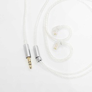 Frozen Milo OCC Sier Plated IEM Replaceable Upgrade Headphone Cable 3.5Mm 4.4Mm Mmcx0.78Mm IE QDC