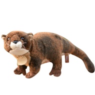River Otter Stuffed Animal 16 Inches Brown River Otter Wild Animals Plush Toy Otter Plush Dolls For 
