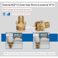 M22 thread connector/15 to M14