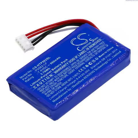 Cameron Sino 7.4V 500mAh Battery for HP Sprocket 200 1AS89A(different connector), 2FR85A 5XH49A Z9L2
