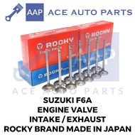 Suzuki Multicab F6A Engine Valve 12 PCS Rocky Made in Japan