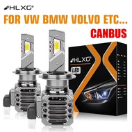 HLXG H7 LED Canbus H4 H11 HB3 9005 HB4 H8 HIR2 9012 LED Car Headlight Bulb No Error For BMW VW Volks