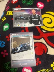 Topps F1 75 George Russell 賽車卡