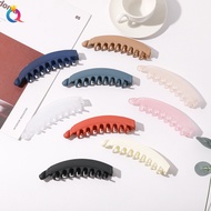 Banana-Shaped Hair Clip, MATTE Material, KOREAN Banana Hair Clip,/banana Hair Clip