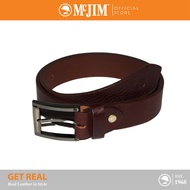 McJim Basic Leather Belt (Assorted Buckles)